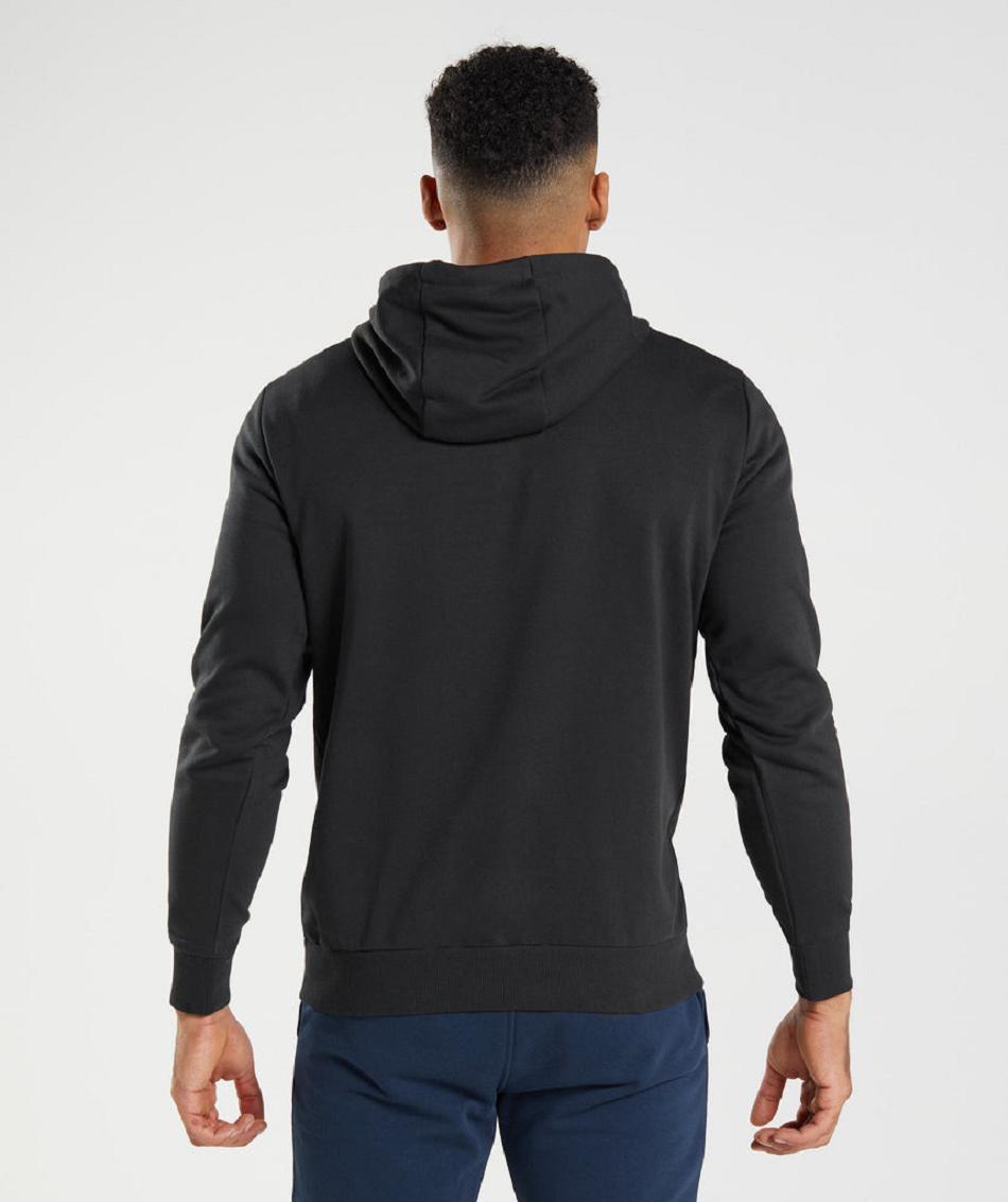 Sudadera Con Capucha Gymshark Sharkhead Infill Hombre Negras | CO 3604RVD